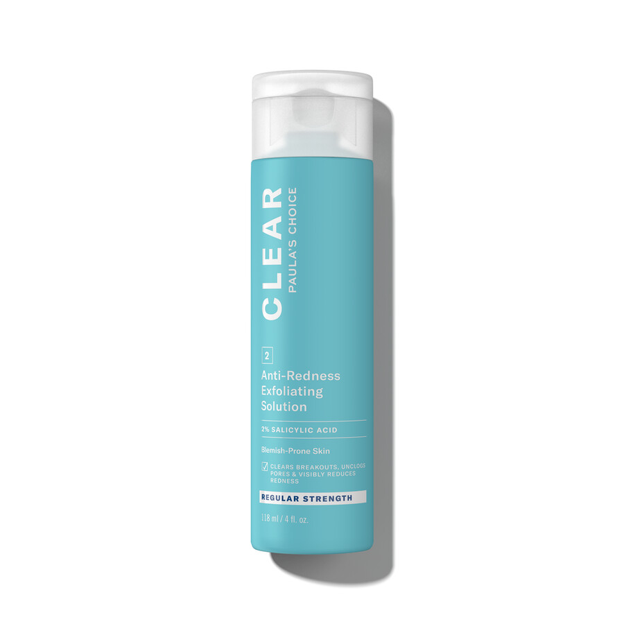 solución exfoliante antienrojecimiento clear de potencia regular