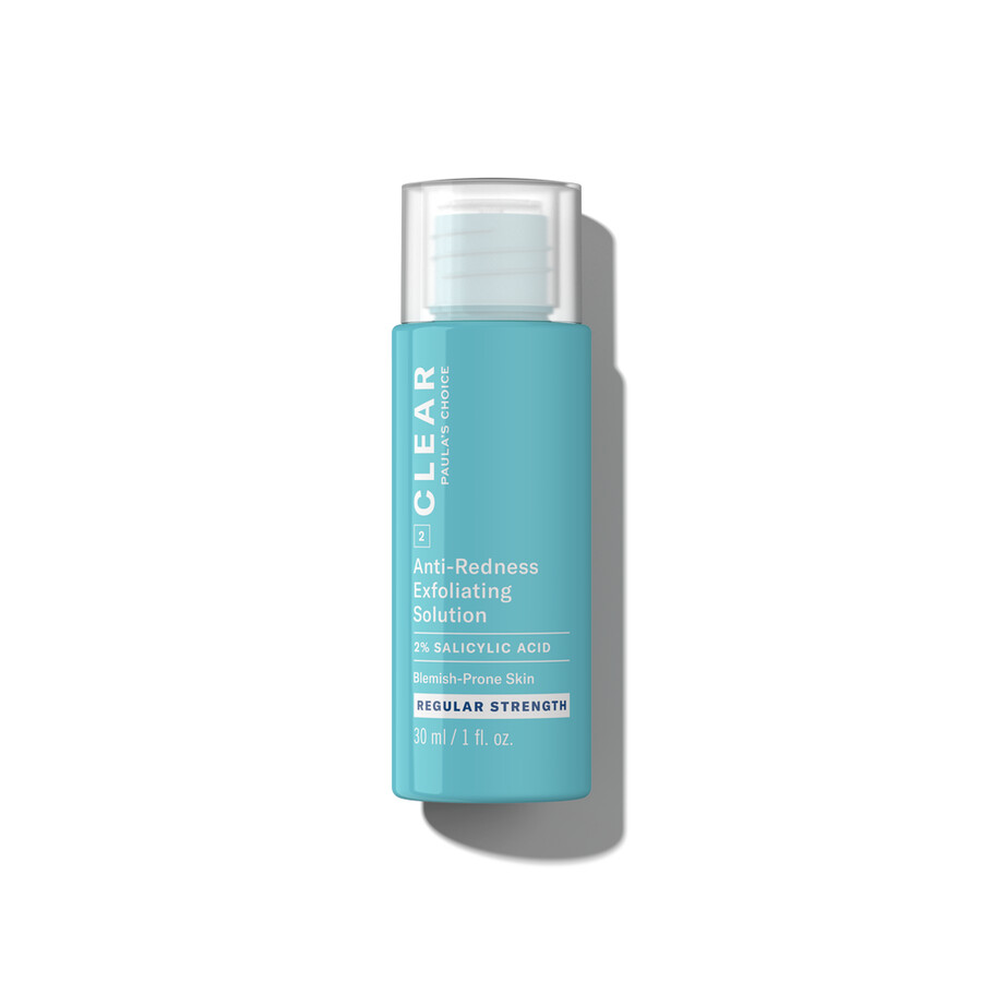 solución exfoliante antienrojecimiento clear de potencia regular